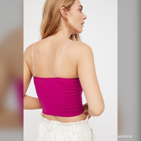 NWOT Free People Pink Brami - Picture 2 of 5